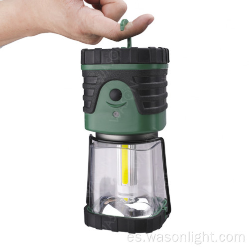 Linterna LED de emergencia para acampar ultra brillante de 500 lúmenes